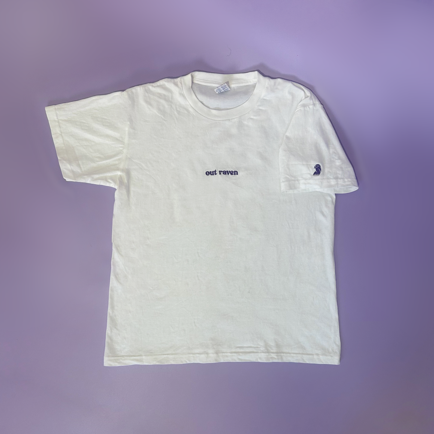 'Where have you been all weekend?' White T-shirt