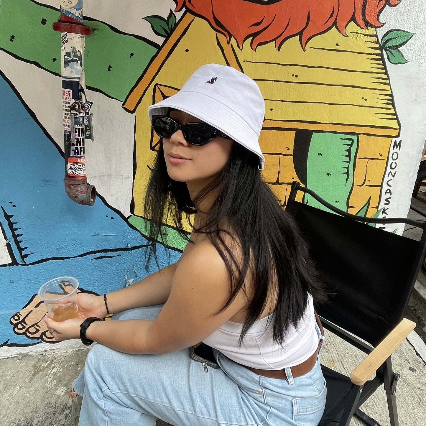 Out Raven Bucket Hat